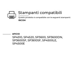 Toner Ricoh SP4500 Nero Compatibile | Alphaink
