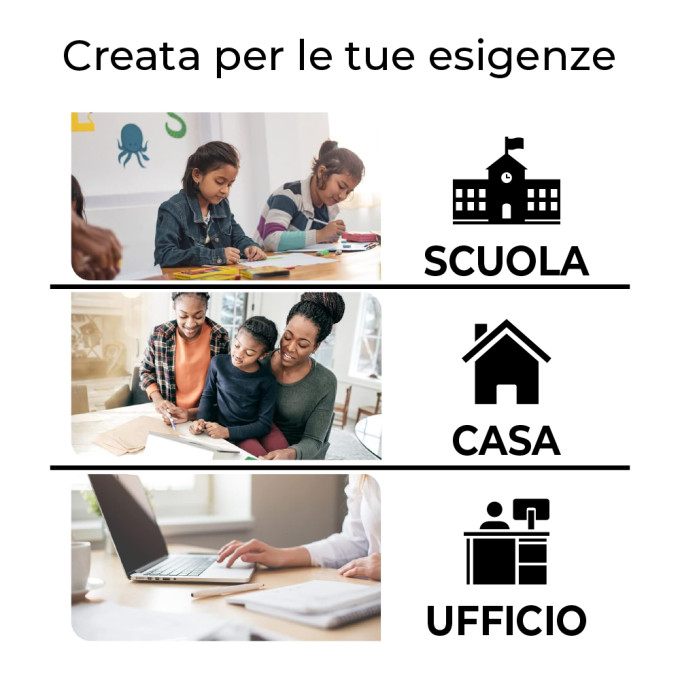 Set di fogli protettivi ErichKrause® Fizzy Clear, 40 mcm, A4 trasparenti (conf. 100 pezzi) Set di fogli protettivi ErichKrause® Fizzy Clear, 40 mcm, A4 trasparenti (conf. 100 pezzi)