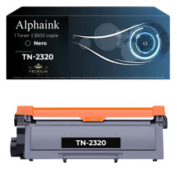 Toner Brother TN2320 TN-2320 Nero Compatibile - Alphaink