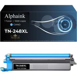Toner Brother TN-248-C-XL Ciano CON CHIP Compatibile