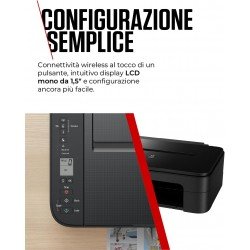Stampante Multifunzione Canon PIXMA TS 3350 – Wi-Fi, Stampa, Scansione e Copia Stampante Multifunzione Canon PIXMA TS 3350 – Wi-Fi, Stampa, Scansione e Copia