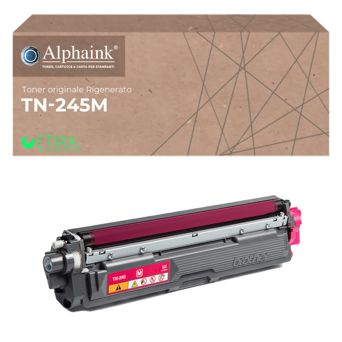 Toner Originale Rigenerato Brother TN-245M Magenta Toner Originale Rigenerato Brother TN-245M Magenta