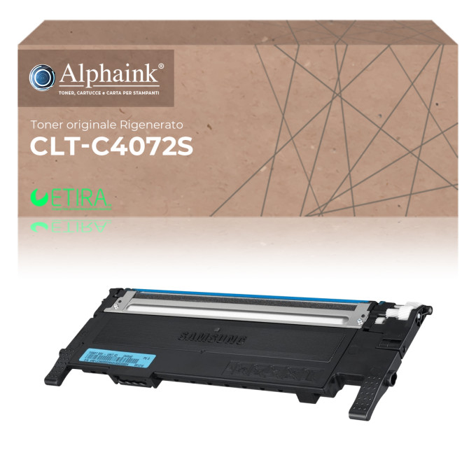 Toner Originale Rigenerato Samsung CLT-C4072S Ciano Toner Originale Rigenerato Samsung CLT-C4072S Ciano