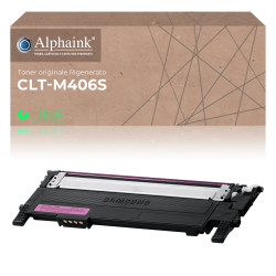 Toner rigenerato da originale Samsung CLT-M406S SU252A Magenta