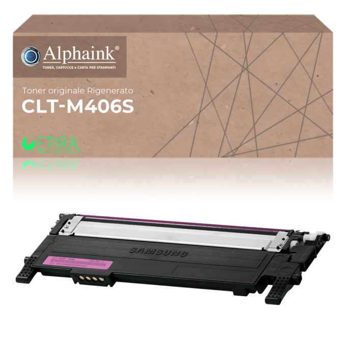 Toner Originale Rigenerato Samsung CLT-M406S SU252A Magenta