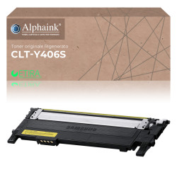 Toner rigenerato da originale Samsung CLT-Y406S SU462A Giallo