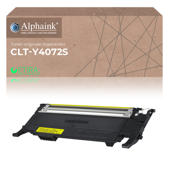 Toner Originale Rigenerato Samsung CLT-Y4072S Giallo Toner Originale Rigenerato Samsung CLT-Y4072S Giallo