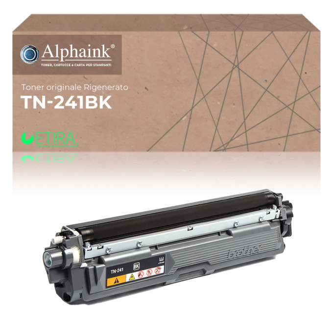 Toner Originale Rigenerato Brother TN-241 TN-245BK Nero Toner Originale Rigenerato Brother TN-241 TN-245BK Nero