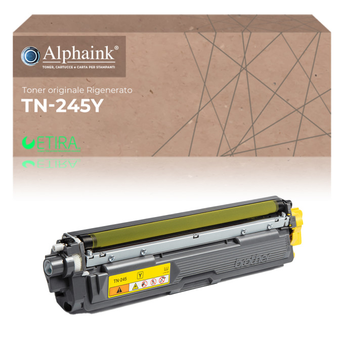 Toner Originale Rigenerato Brother TN-245Y Giallo Toner Originale Rigenerato Brother TN-245Y Giallo