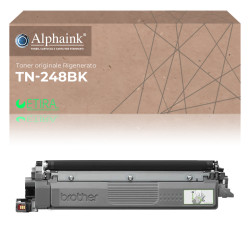 Toner rigenerato da originale Brother TN-248-BK Nero
