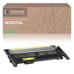 Toner rigenerato da originale HP W2072A 117A Giallo