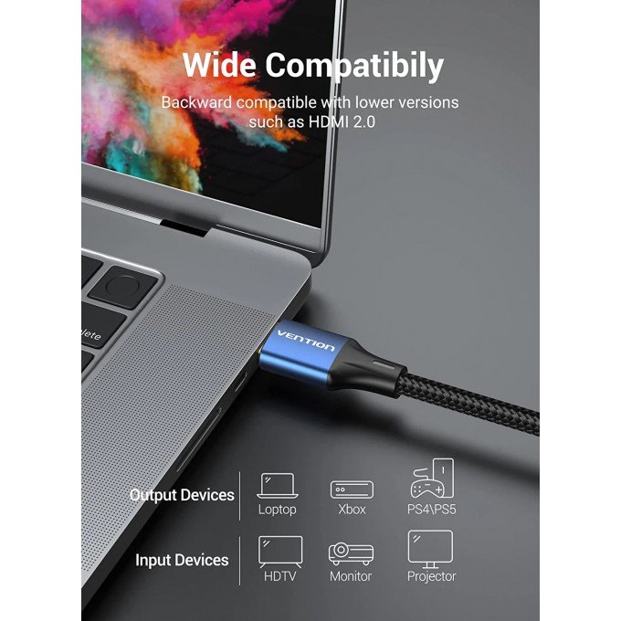 Cavo HDMI Maschio-Maschio 4K e 8K Ultra HD 1 Metro– Vention