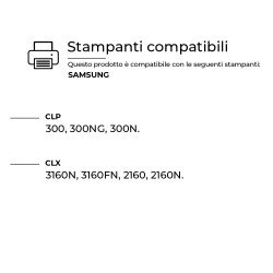 Toner Samsung CLP-K300A Nero Compatibile