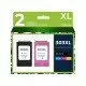  Cartucce Hp 303XL Nera + Colore Rigenerate