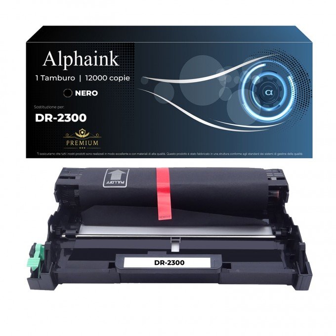 Tamburo Drum Brother DR2300 DR-2300 Nero Compatibile Tamburo Drum Brother DR2300 DR-2300 Nero Compatibile