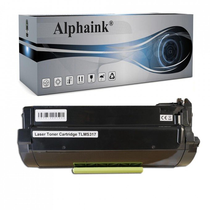 Toner Lexmark MS317 51B2000 Nero Compatibile