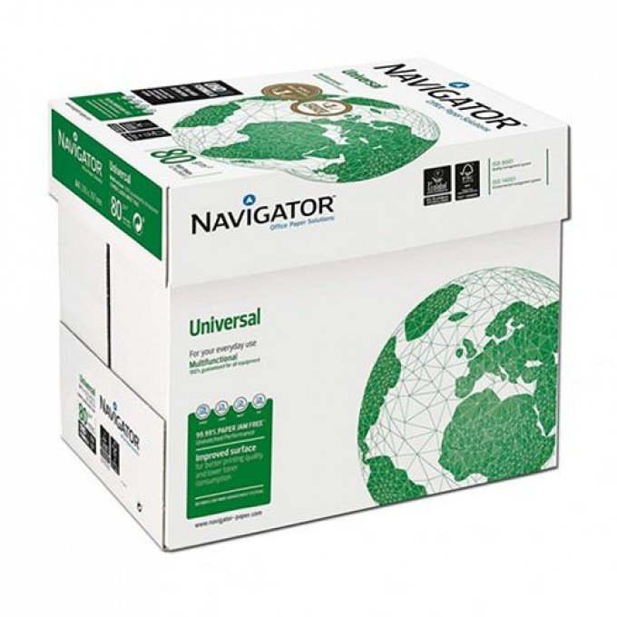 Carta A4 Navigator 80 gr - 5 risme Carta A4 Navigator 80 gr - 5 risme
