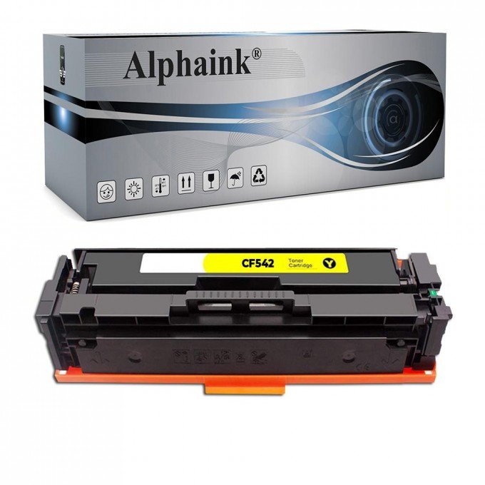 Toner HP CF542X 203X Giallo Compatibile