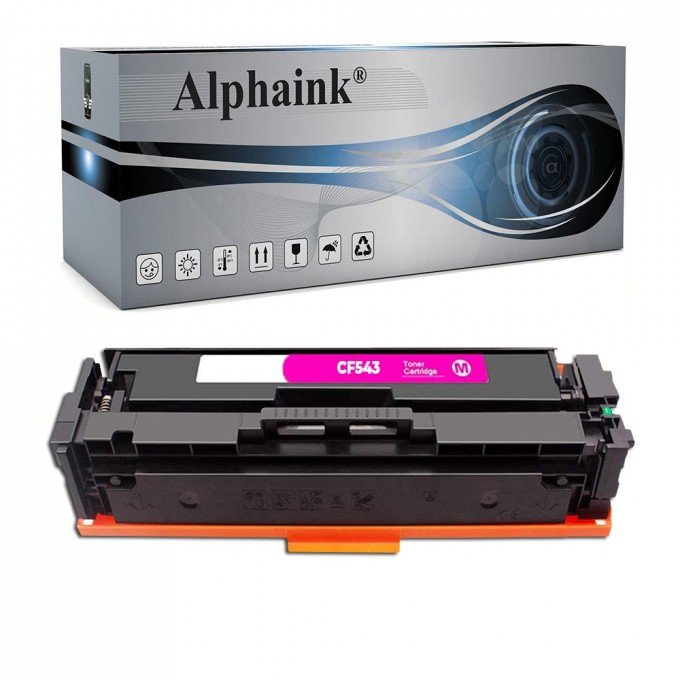 Toner HP CF543A 203A Magenta Compatibile