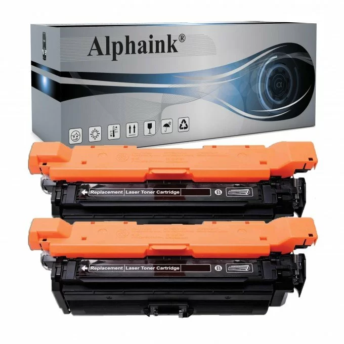 2 Toner HP CE250X 504X Nero Compatibile 2 Toner HP CE250X 504X Nero Compatibile