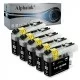 5 Compatibili Brother LC123-BK LC121 Nero Compatibile 5 Compatibili Brother LC123-BK LC121 Nero Compatibile