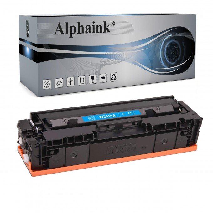 Toner per HP W2411A 216A Ciano NO CHIP Compatibile