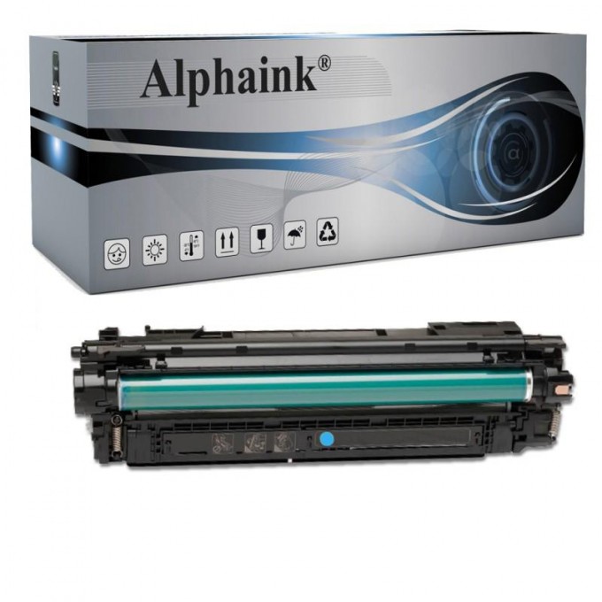 Toner HP CF461X 656X Ciano CHIP Compatibile