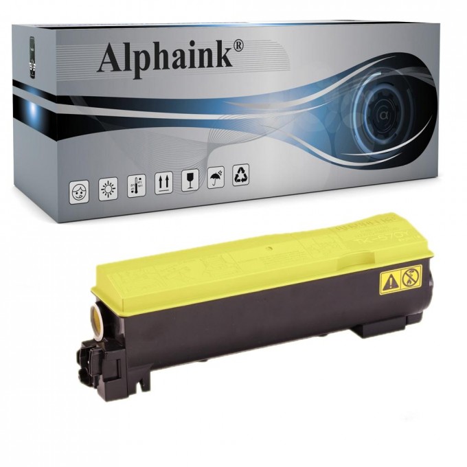 Toner Kyocera TK-570 Y Giallo Compatibile