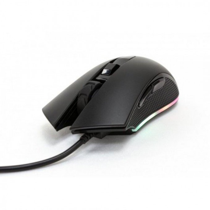 Talius Lancer Mouse Gaming USB 6400 dpi - 5 pulsanti - Illuminazione RGB - Uso Destro- Cavo da 1,80 m - Colore nero