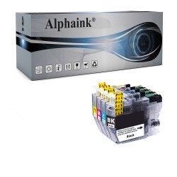 4 Cartucce Brother LC-426 Nero + Colore Compatibile