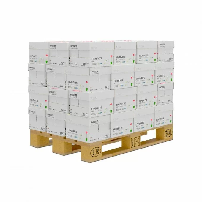 Bancale Carta A4 Hybrite 80gr - 240 risme per fotocopie e stampe professionali