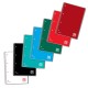 Quaderno One Color con spirale formato A4 - Blasetti Rigatura 1R - Confezione da 5 - 80gr