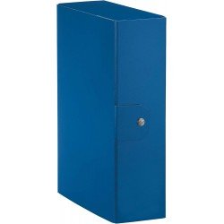 Esselte C28 EUROBOX Cartella per Progetti - 25 x 35 cm - Dorso 8 cm - Blu - Confezione da 1
