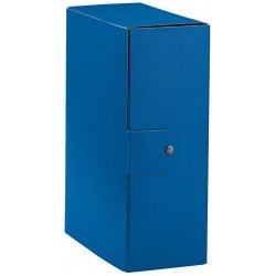 Esselte C32 EUROBOX Cartella per Progetti - 25 x 35 cm - Dorso 12 cm - Blu - Confezione da 1