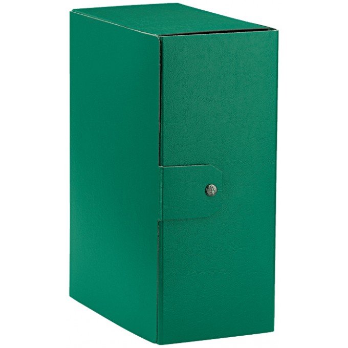 Esselte C35 EUROBOX Cartella per Progetti - 25 x 35 cm - Dorso 15 cm - Verde - Confezione da 1