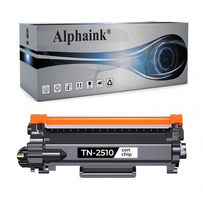 Toner Brother TN-2510 Nero CON CHIP Compatibile