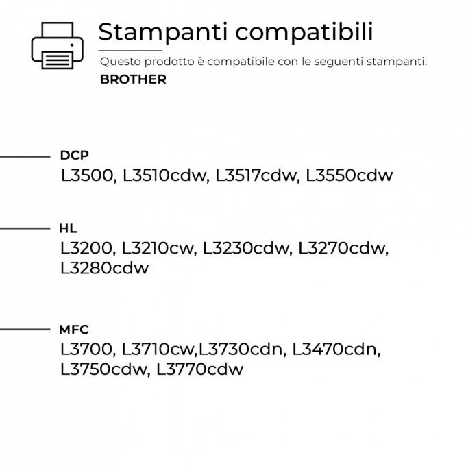 5 Toner  Brother TN-247 CON CHIP Compatibili