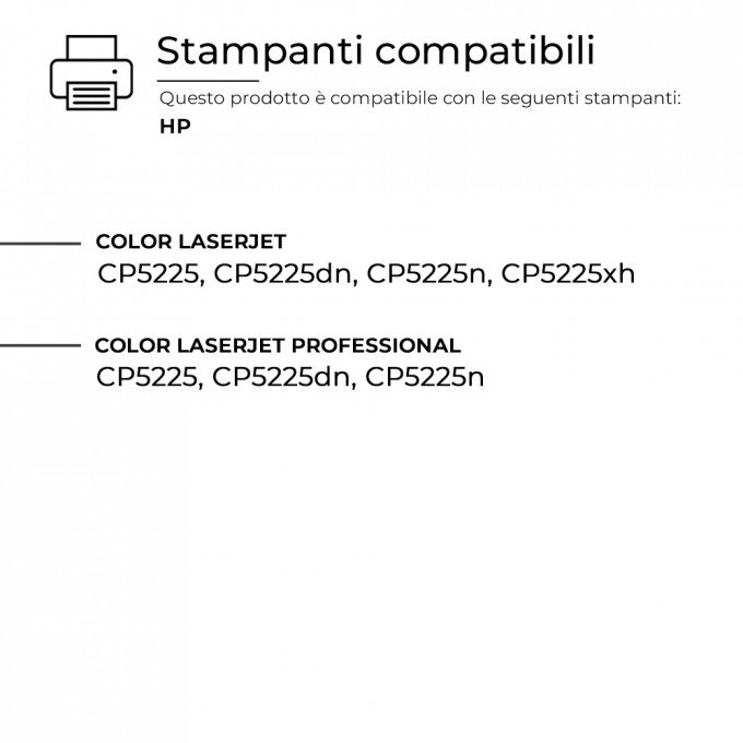 2 Toner HP CE740A 370A Nero Compatibile