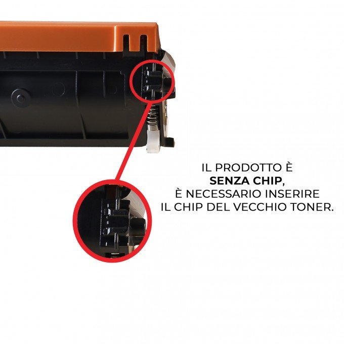 Toner HP CF230X 30X Nero Senza CHIP Compatibile