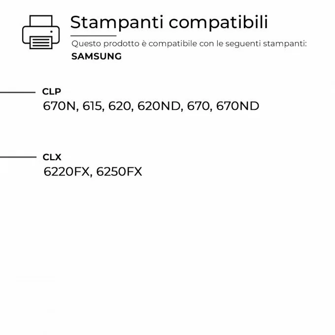 Toner Samsung CLT-C5082L SU055A Ciano Rigenerato