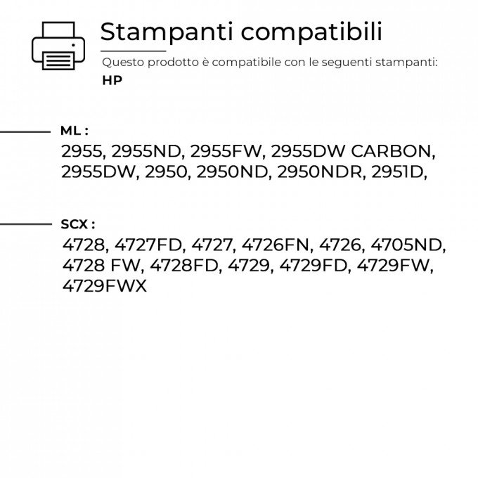  2 Toner Samsung MLT-D103L Nero Compatibili