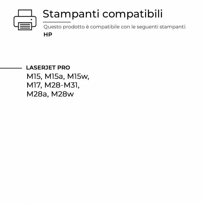 2 Toner HP CF244A 44A Nero Compatibili