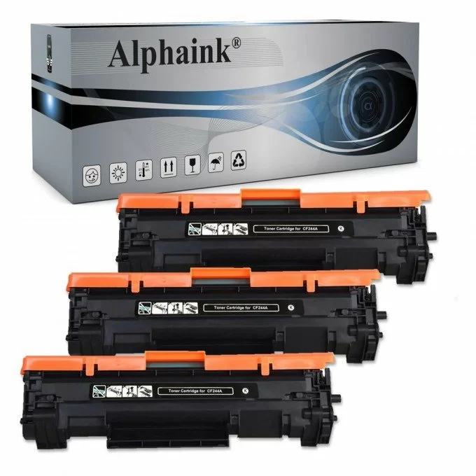 3 Toner HP CF244X 44X Nero Compatibili