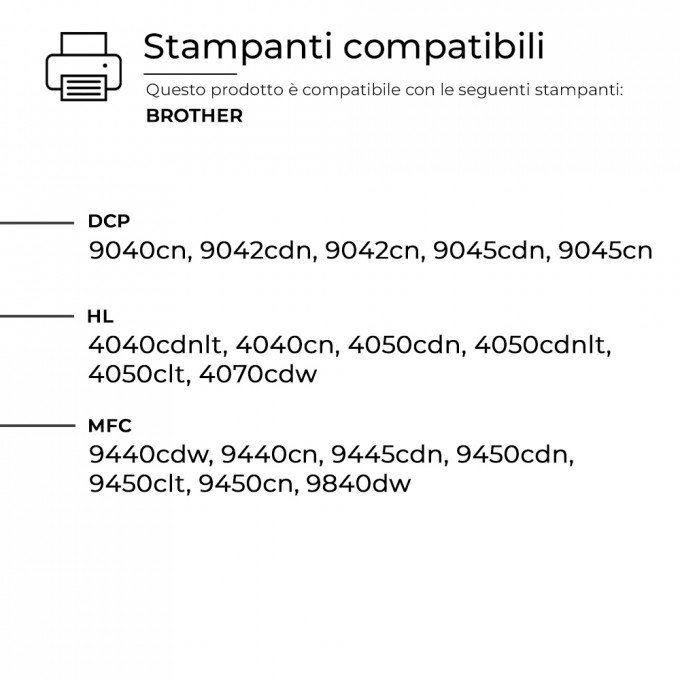 Toner Brother TN-135C Ciano Compatibile