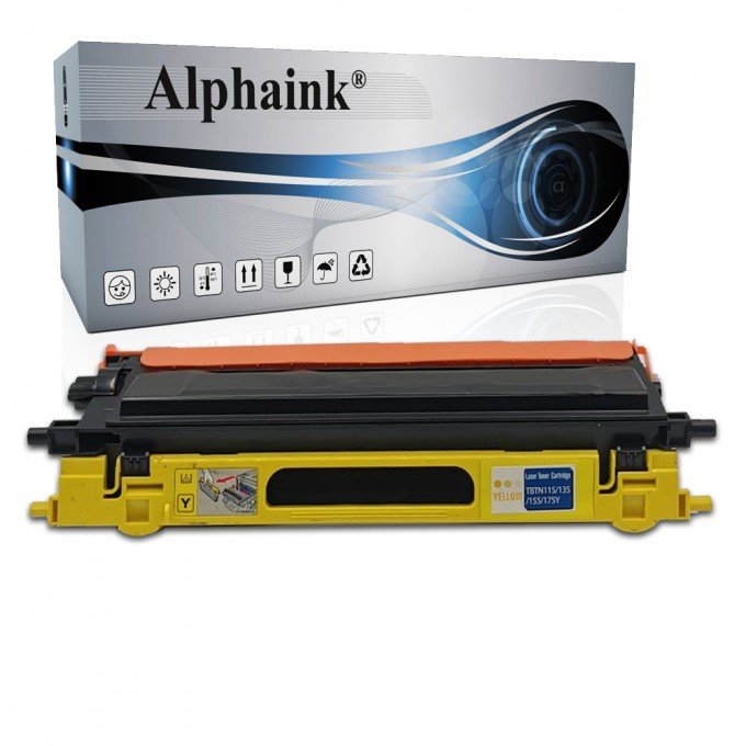 Toner per Brother TN-135Y Giallo Compatibile