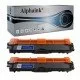 2 Toner Brother TN-241 TN-245Bk Nero Compatibile
