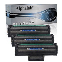 3 Toner HP W1106X 106X NO CHIP Nero Compatibile