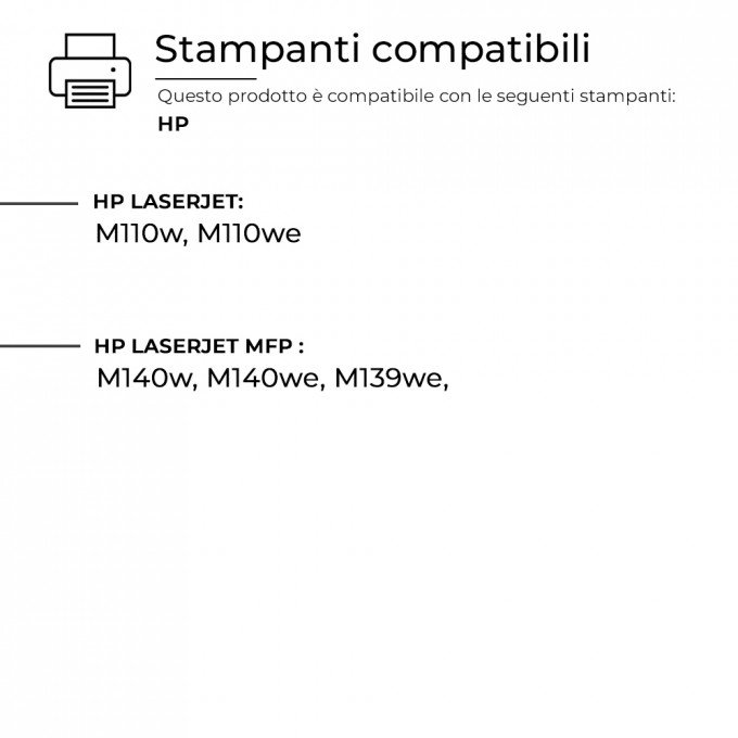 3 Toner HP W1420X 142X NO CHIP Nero Compatibile