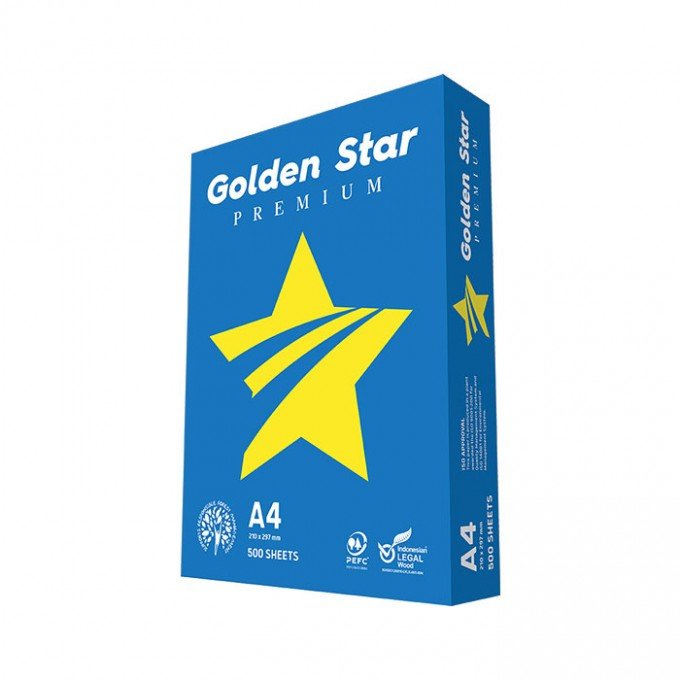 Carta A4 Golden Star 75 gr - 120 risme