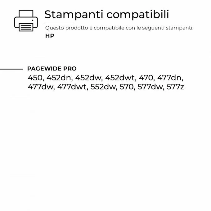 Cartuccia HP 973X L0S07AE Nero Compatibile